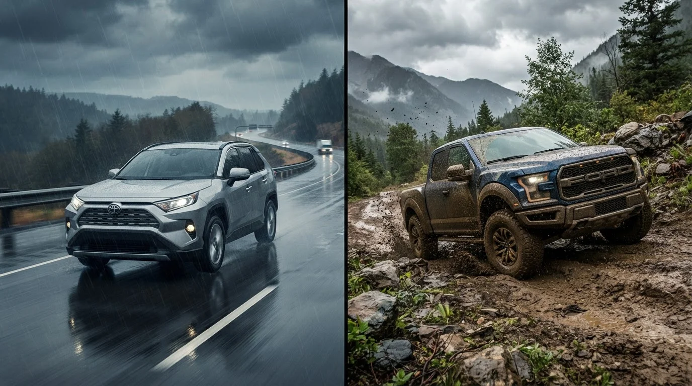 All-Wheel Drive vs. Four-Wheel Drive: The Difference That Actually Matters