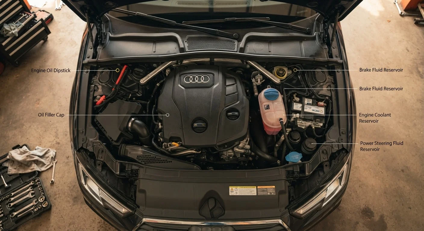 Car Fluid Maintenance from Top to Bottom