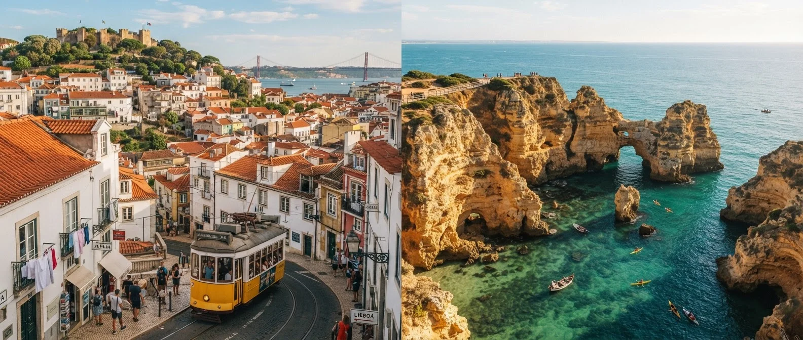 City Break or Beach Week: How to Decide Between Lisbon and the Algarve