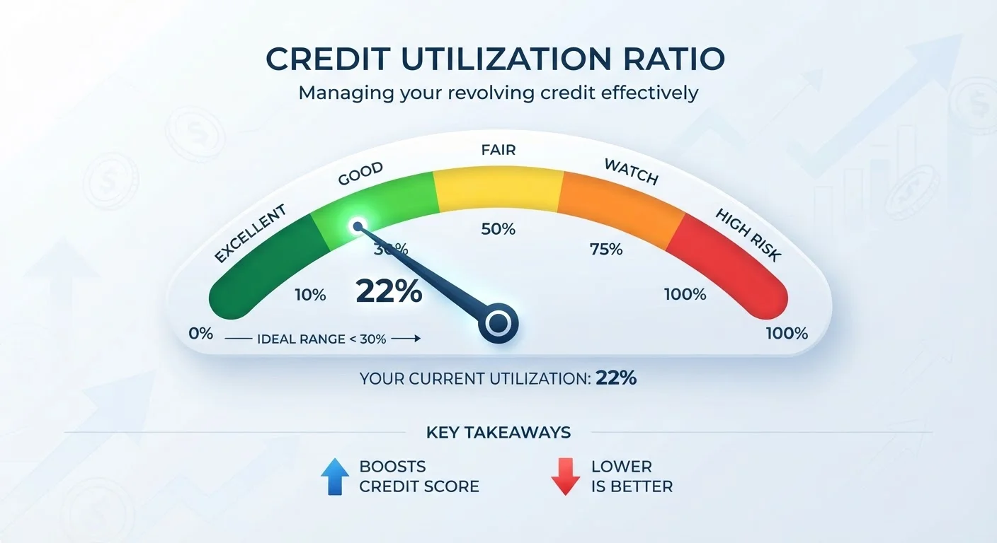Credit Utilization: The Ratio That Moves Your Score More Than Most People Realize