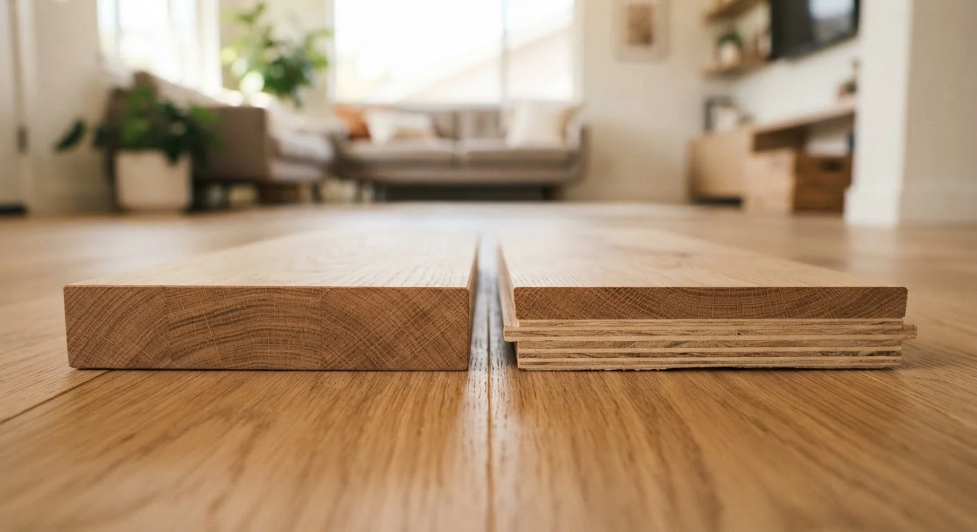 Engineered Hardwood vs. Solid Hardwood Flooring: A Practical Comparison