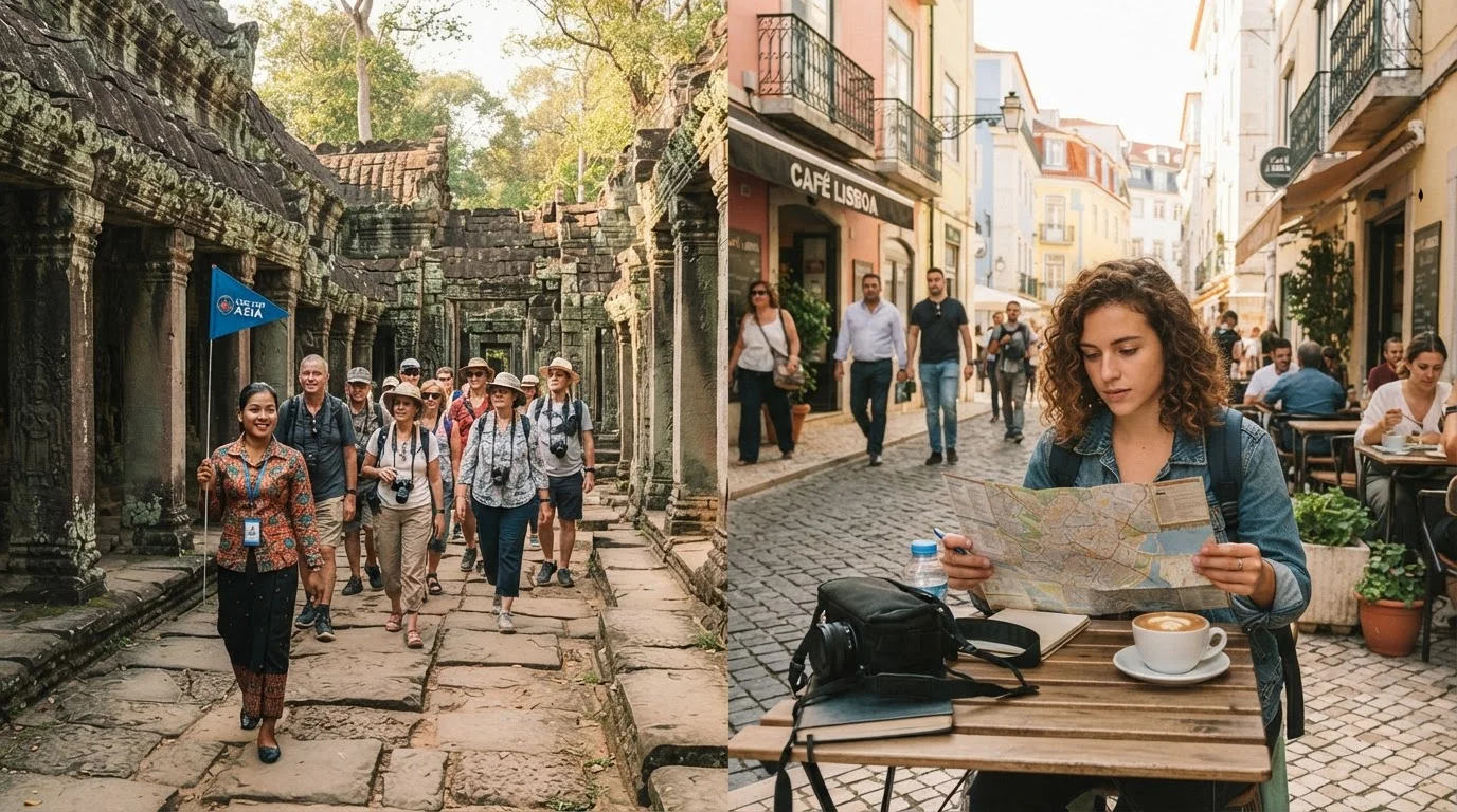 Factors to Weigh When Choosing Between a Tour and Independent Travel