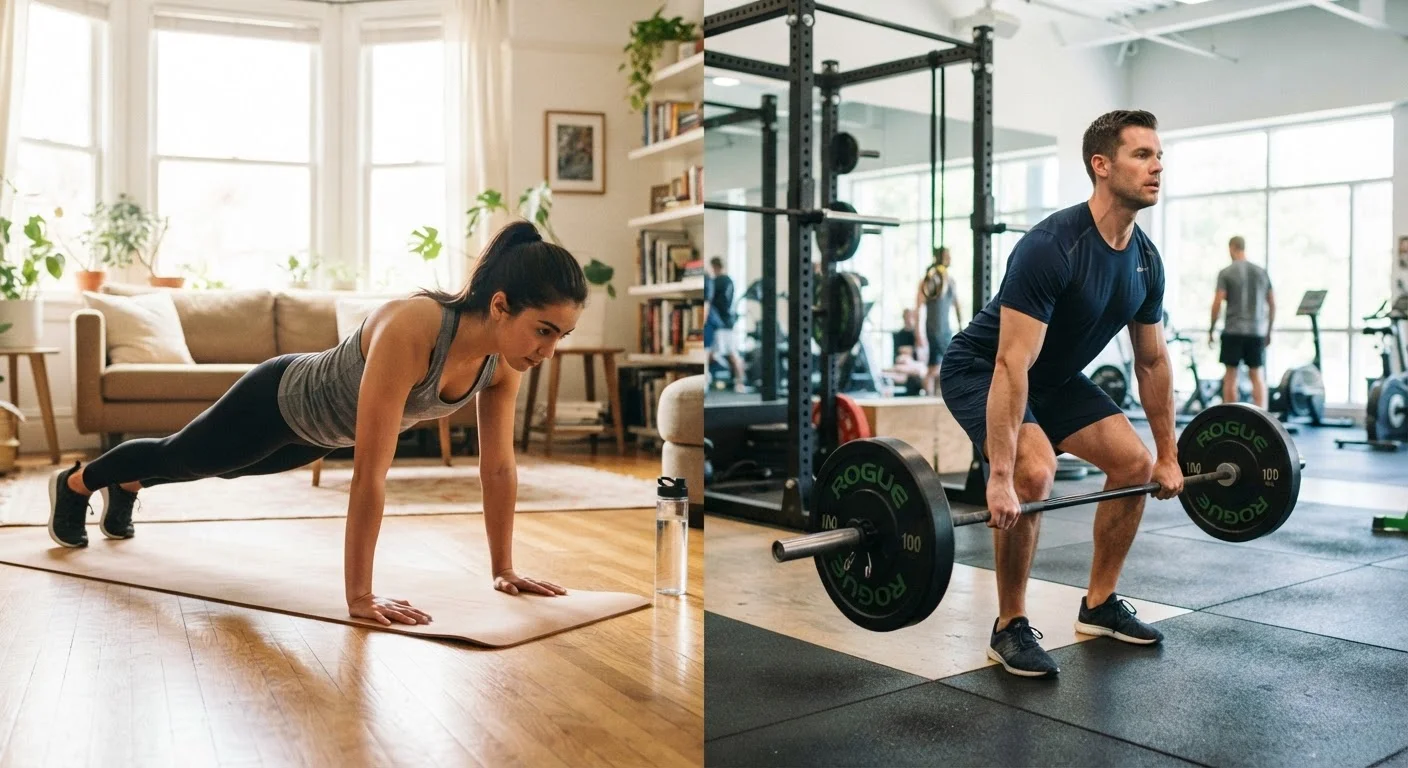 Home Workouts vs. Gym Training: Weighing the Real Trade-Offs