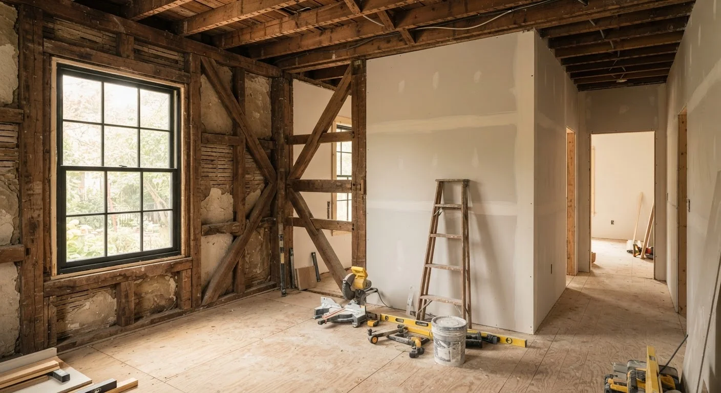 Load-Bearing vs. Non-Load-Bearing Walls: How to Tell the Difference