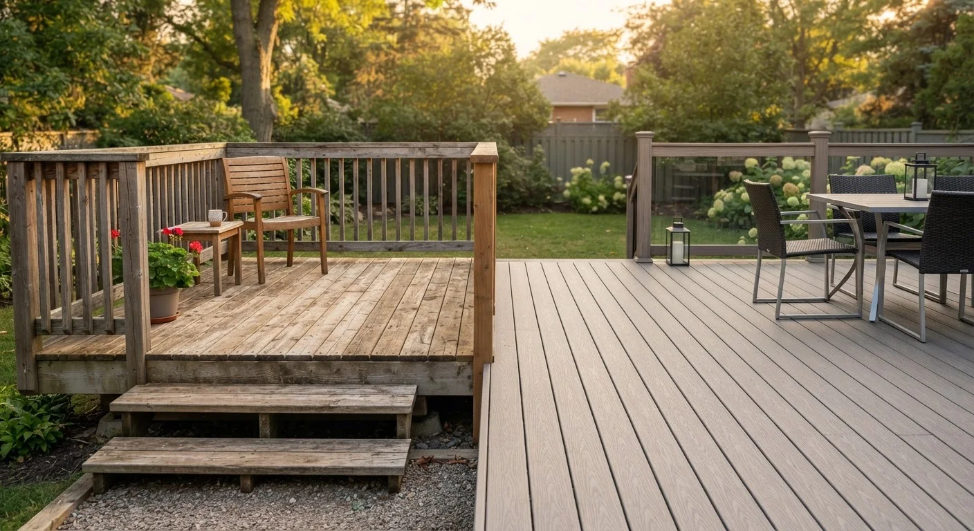 Maintaining Wood Decks vs. Composite Decks: A Practical Comparison