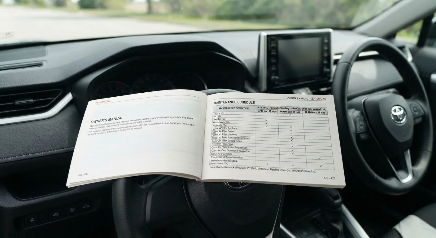 Reading Your Owner's Manual: The Maintenance Schedule Your Car Actually Needs