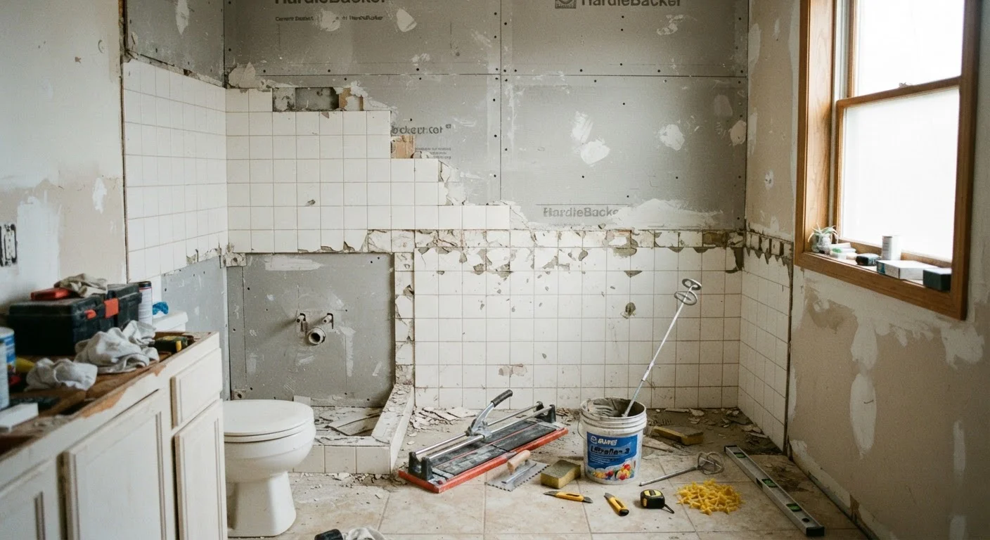 Tackling a Bathroom Retile: A Room-by-Room Walkthrough