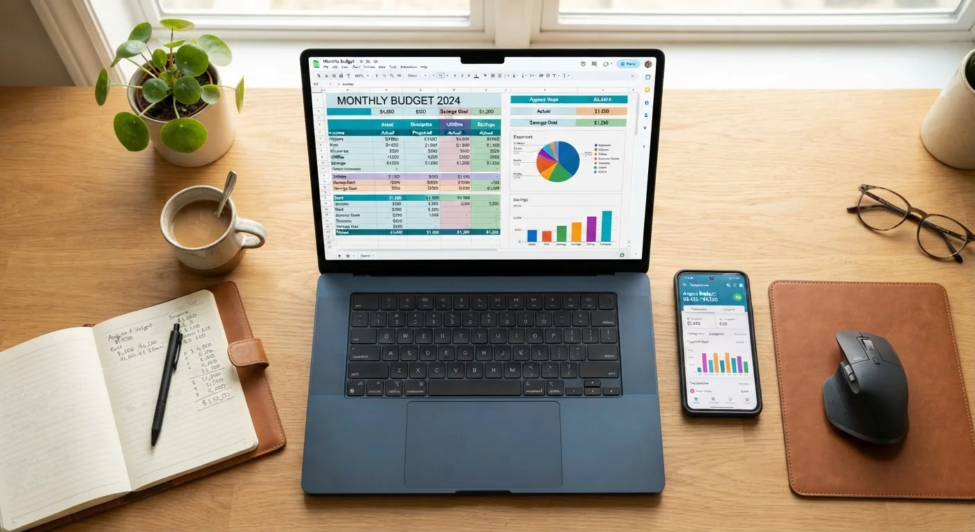 Tracking Every Dollar: Spreadsheet vs. Budgeting App