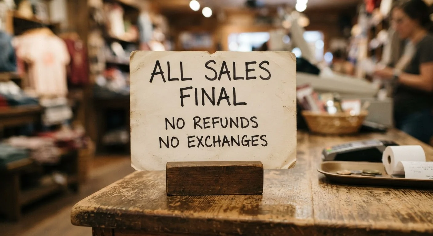 What It Actually Means When a Store Says 'All Sales Final'