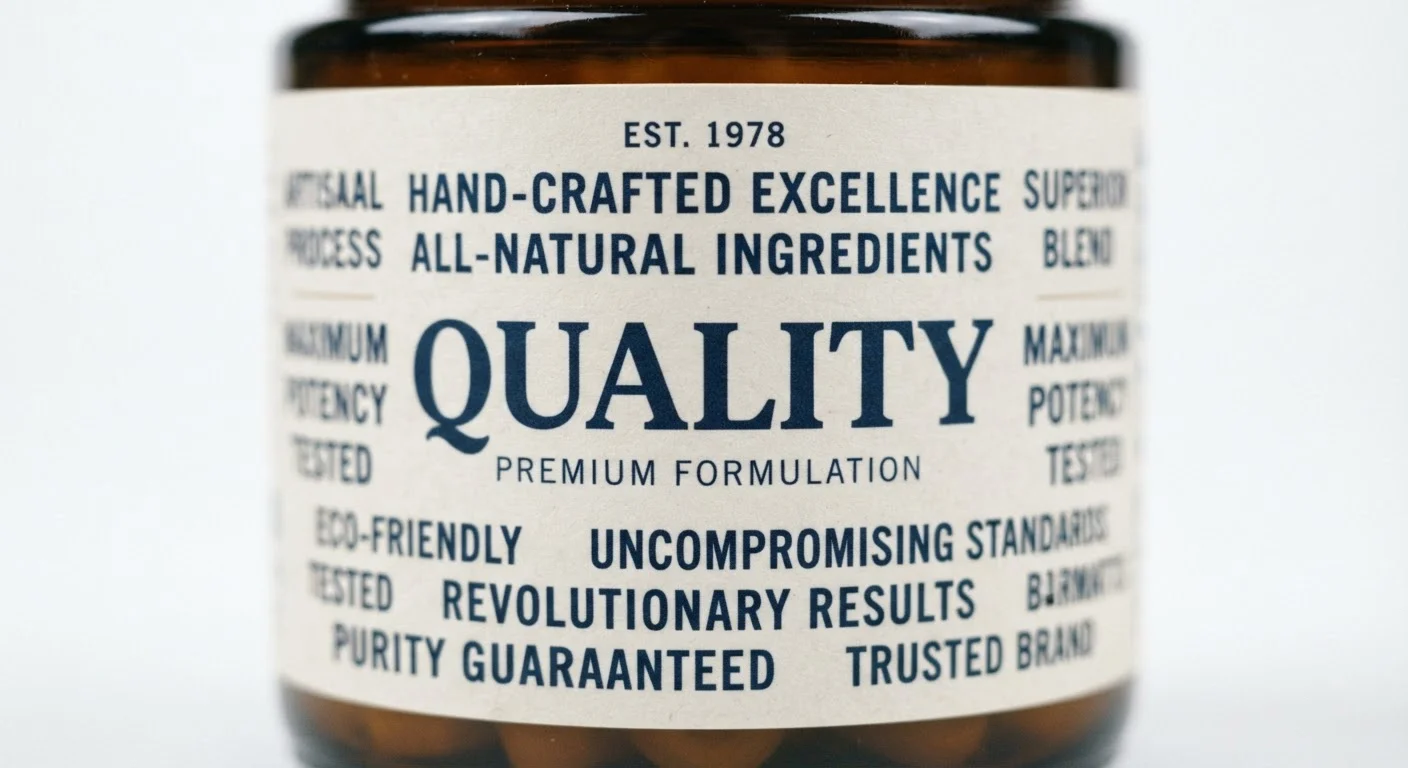 What 'Quality' Actually Means — and How Marketers Exploit the Word