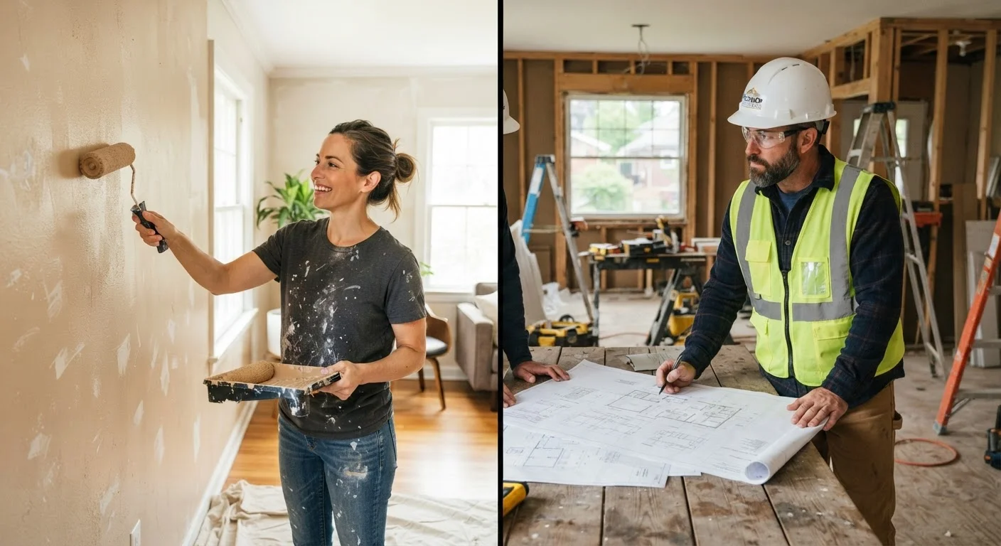 When to DIY and When to Call a Licensed Contractor