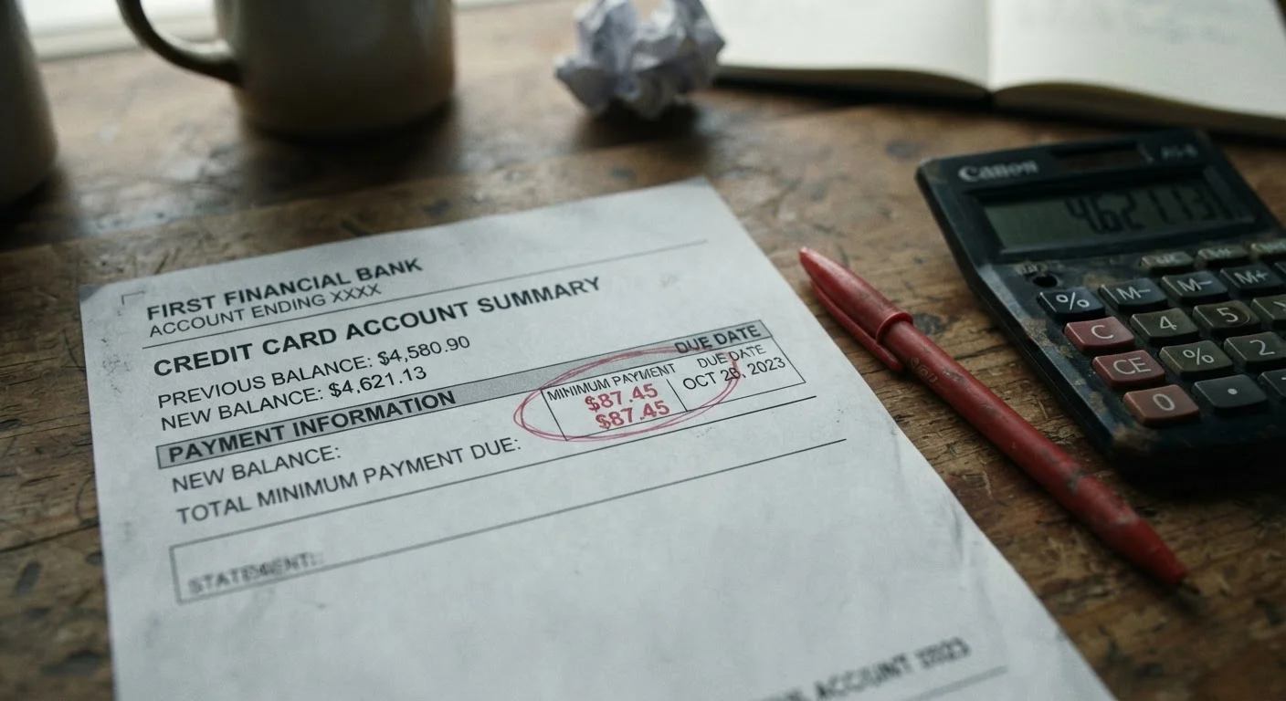 Why Paying the Minimum Balance Keeps You in Debt Longer Than You Think