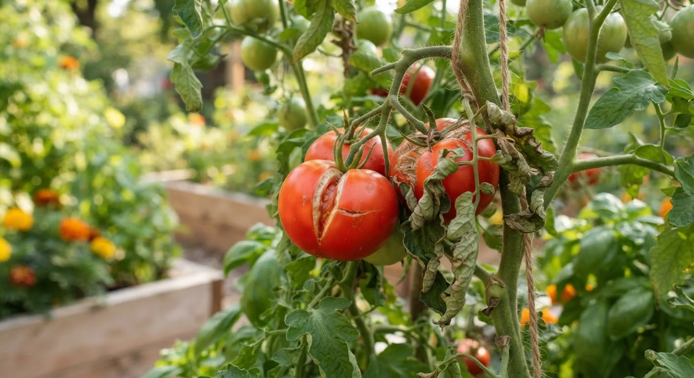 Why Your Tomatoes Crack, Curl, and Wilt — and What's Actually Going On
